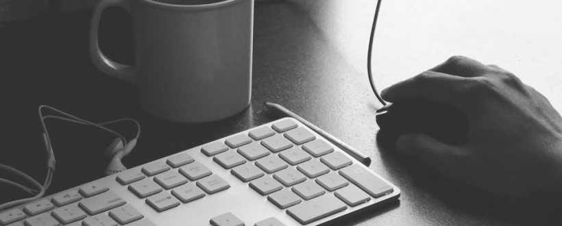 imagine blogger cafea tastatura mouse