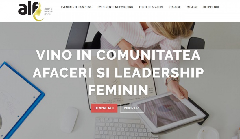 Realizare site afaceri si leadership feminin exemplu constructie site-uri afaceri si leadership feminin